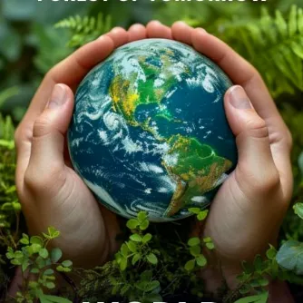 hands holding planet earth